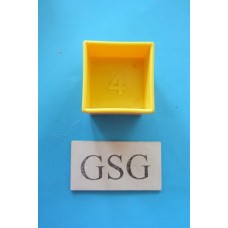 Vierkant geel 4 nr. 19015-02