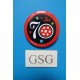 Efteling button 70 jaar rood nr. 50803-01