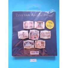 Pins van Anton Pieck nr. EPP403-01 t/m EPP409-01