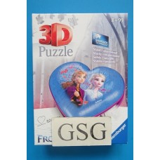 Frozen II hartendoosje 3D puzzel 54 st nr. 11 236 4-01