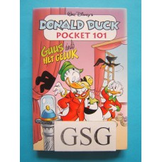 Donald Duck pocket 101 Guus vindt het geluk nr. 3835-01
