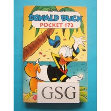 Donald Duck pocket 172 het omgekeerde vliegtuig nr. 3837-02