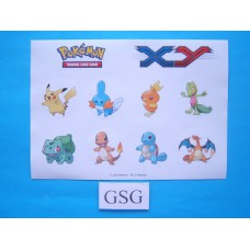 Stickervel Pokémon nr. 50451-01