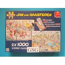 Jan van Haasteren 2x 1000 st nr. 19003-04