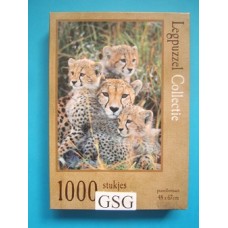 Cheetah familie 1000 st nr. 33-11003-03