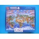 World map 1000 st nr. 05366