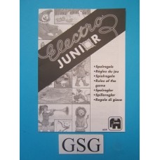 Electro junior handleiding nr. 609-302