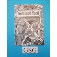 Scotland Yard handleiding nr. 01 158 2-302