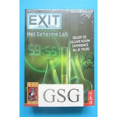 Exit het geheime lab nr. 999-EXI03-00 