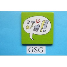 Stemkaartje groen fout nr. 61670-02