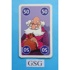 Kaart overgrootvader 50 paars nr. 61993-01