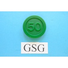 Muntje 50 groen nr. 61999-02