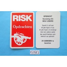 Opdracht kaart vernietig alle gele legers nr. 61804-01