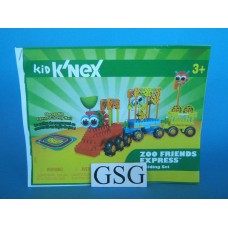 Kid knex zoo friends express bouwvoorbeeld nr. 85068-303