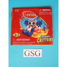 Kid knex crimpy critters bouwvoorbeeld nr. 85175-302