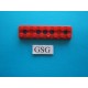 Grondplaat 8x2 (F4) rood nr. 16267