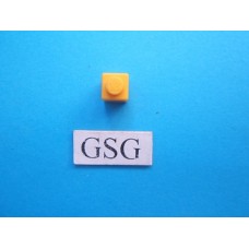 Steen 1x1 (1) geel nr. 16480