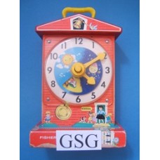 Music box teaching clock nr. 998-03