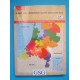 Kaart van Nederland 96 st nr. AB6464-01