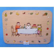 Placemat familie nr. 16880-02