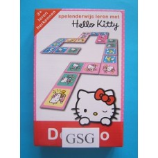 Spelenderwijs leren met Hello Kitty domino nr. 29393-00