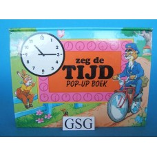 Zeg de tijd pop-up boek nr. 524101d-02