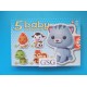 Baby puzzles 3 st + 3 st + 4 st + 4 st + 5 st nr. 13473