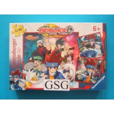 Beyblade metal fusion 3x 49 st st nr. 09 360 1-01