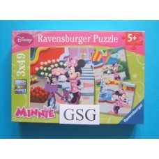 Mooie Minnie Mouse 3x 49 st nr. 09 416 5-01