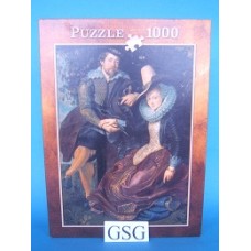 Rubens en Isabelle Brant in het geitenloofprieeltje 1000 st nr. 11 001 988