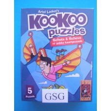 Kookoo puzzel vliegen 24 st nr. 999-KOO 01-01