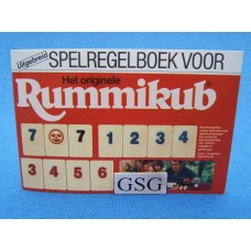 Rummikub spelregelboek nr. 140-01