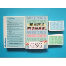 Weetjes, het wie weet wat en waar spel nr. 60452-02