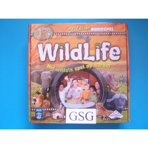 Stereotype map laag Wildlife DVD bordspel nr. 01916-01