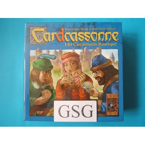 hart Onrustig Bereid Cardcassonne het Carcassonne kaartspel nr. 999-CAR17-01