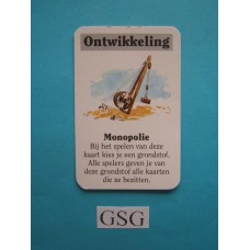 Ontwikkelingskaart monopolie nr. 60298