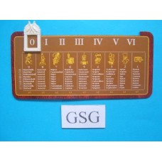 Promotiekaart Stratego 4 geel nr. 60946-02