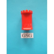 Blanco spelstuk rood nr. 61074-02