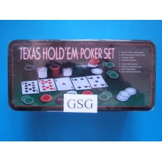 Texas hold' em poker set  nr. 60823-00